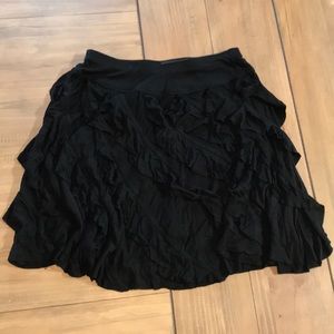 INC Aline skirt with ruffle details Size S